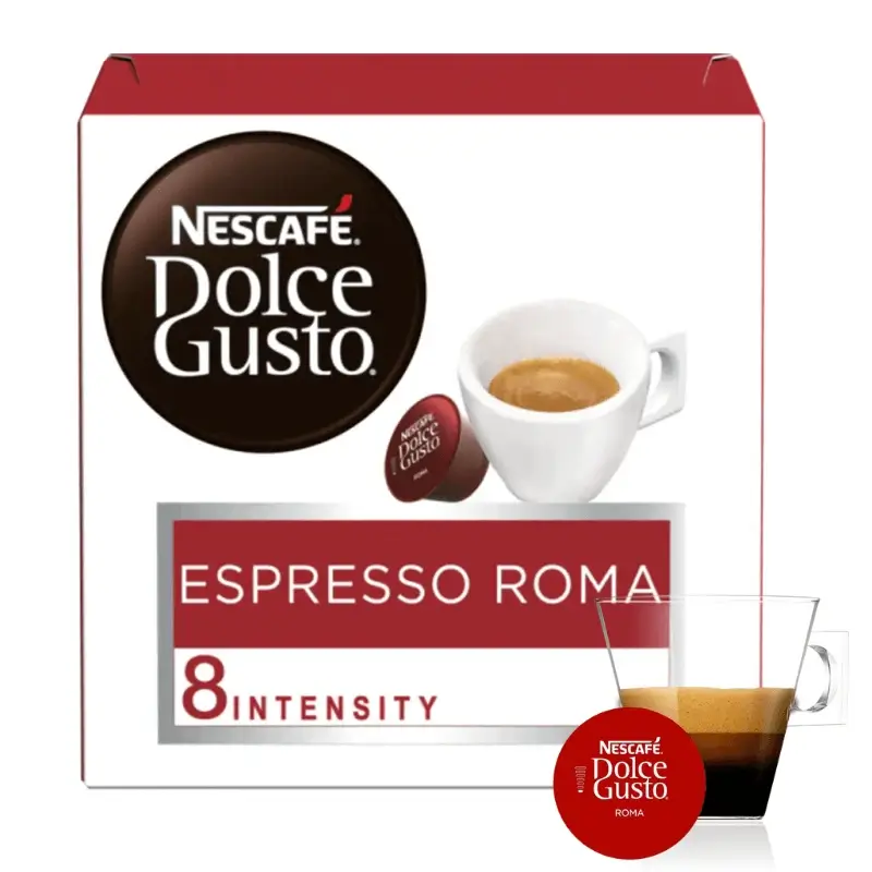 80 Capsule Dolce Gusto Espresso Roma