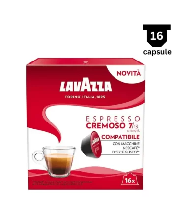 16 Capsule Lavazza Espresso Cremoso – Compatibile Dolce Gusto
